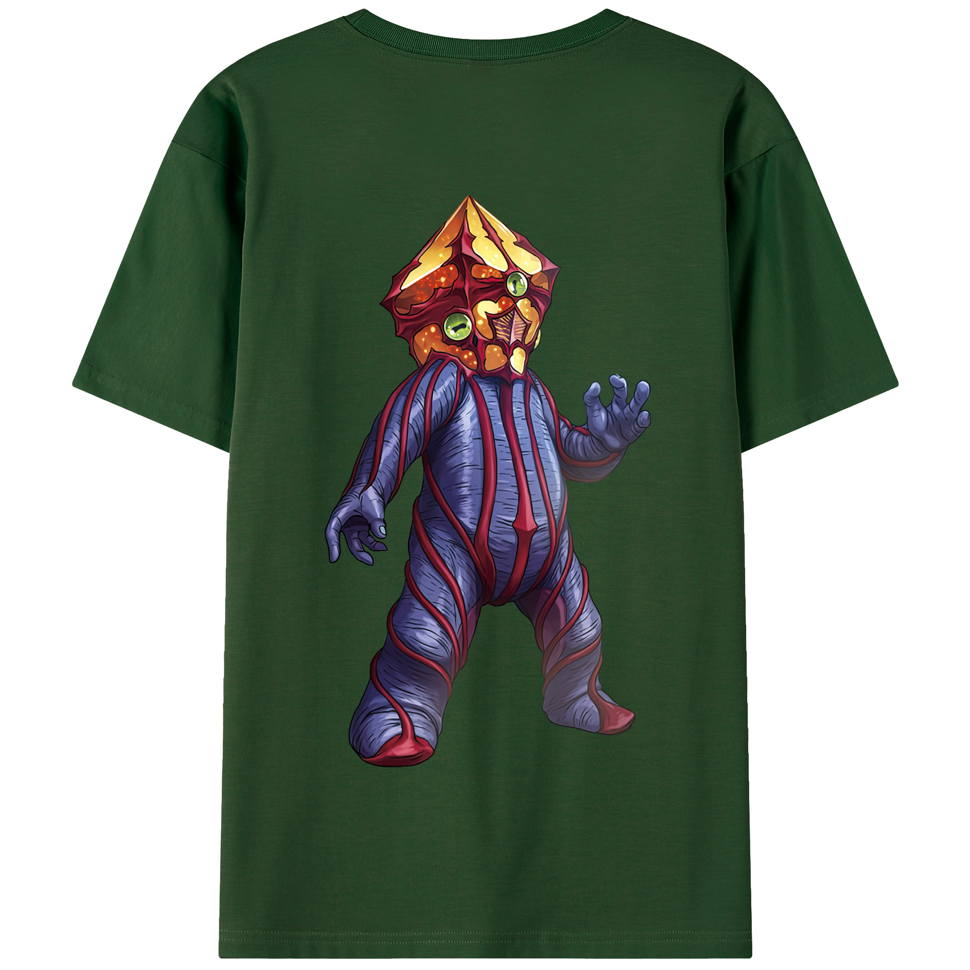 （画像用） ウルトラマン Ultraman 綿100％半袖Tシャツ（背面プリント）